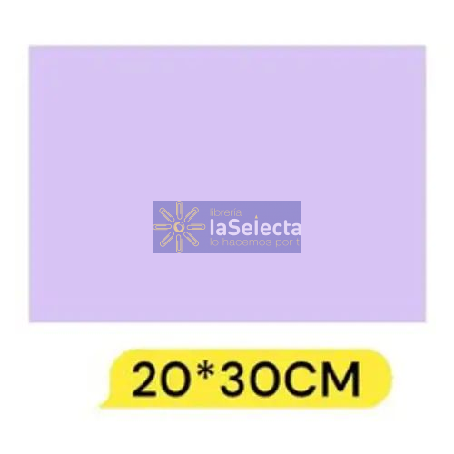 GOMA EVA LISA 20X30 CM 2MM LILA IMPORTADO